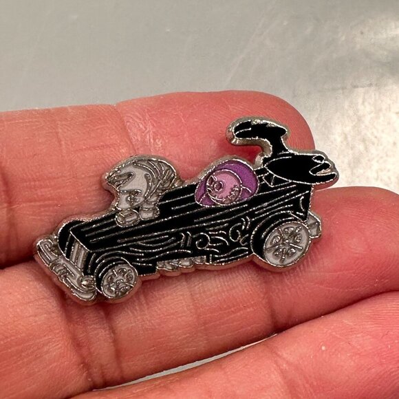 Disney Jack Skellington Nightmare Christmas Racer Car Trading Pin 2017 Badge - Picture 3 of 7